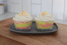 Load image into Gallery viewer, TUTTI FRUITY BUBBLE BATH BOMB CUPCAKE