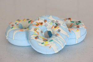 BLUE GALAXY DONUT BATH BOMB