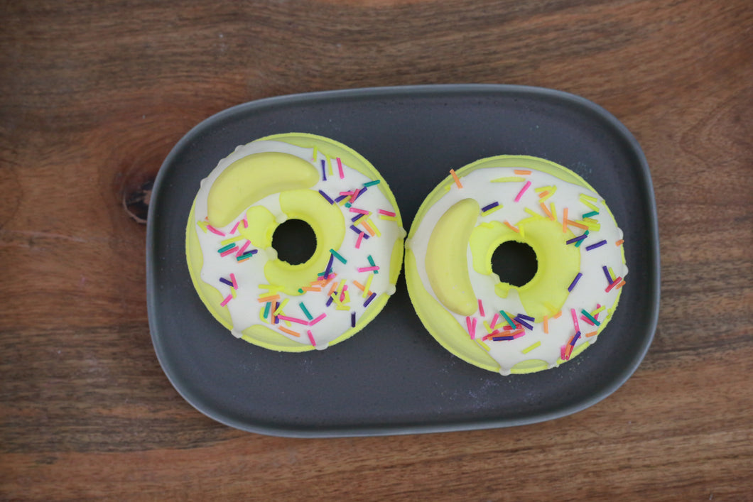 BANANA SPLIT DONUT BATH BOMB