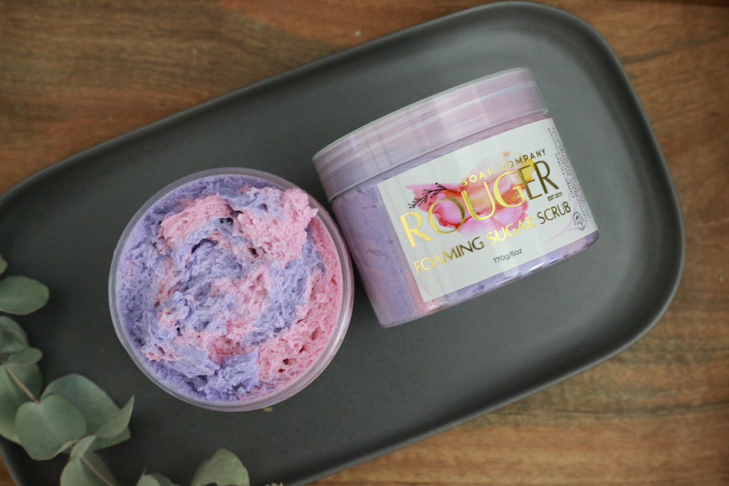 BLACK RASPBERRY & VANILLA WHIPPED SUGAR SCRUB