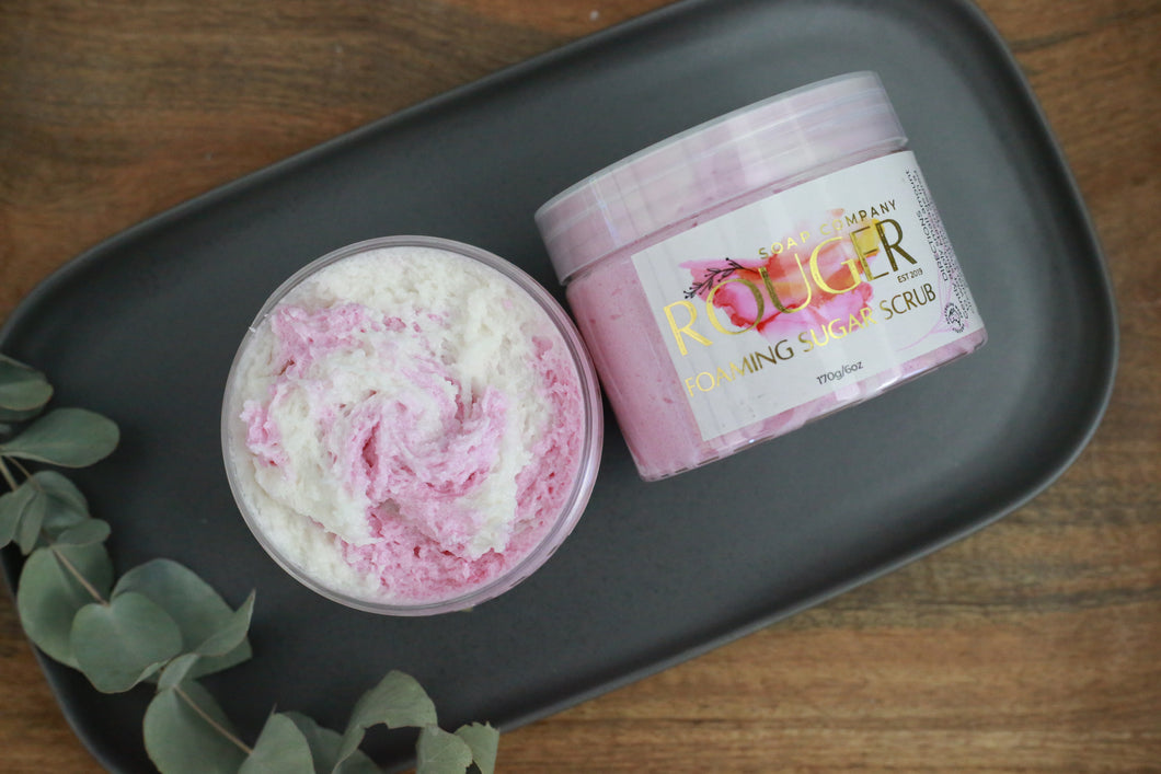 STRAWBERRY & CHAMPAGNE WHIPPED SUGAR SCRUB