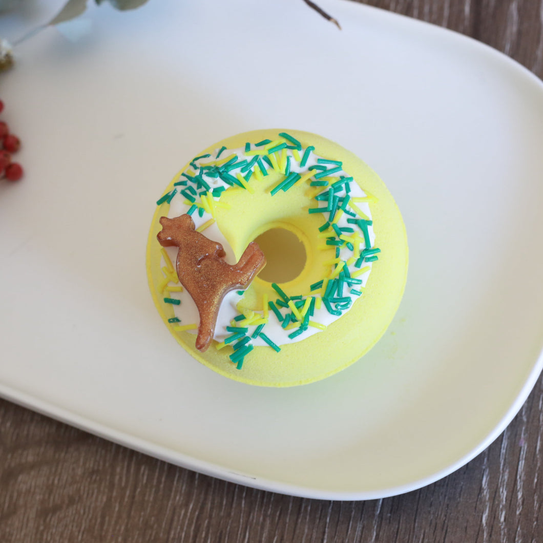 GOLDEN KANGAROO DONUT BATH BOMB